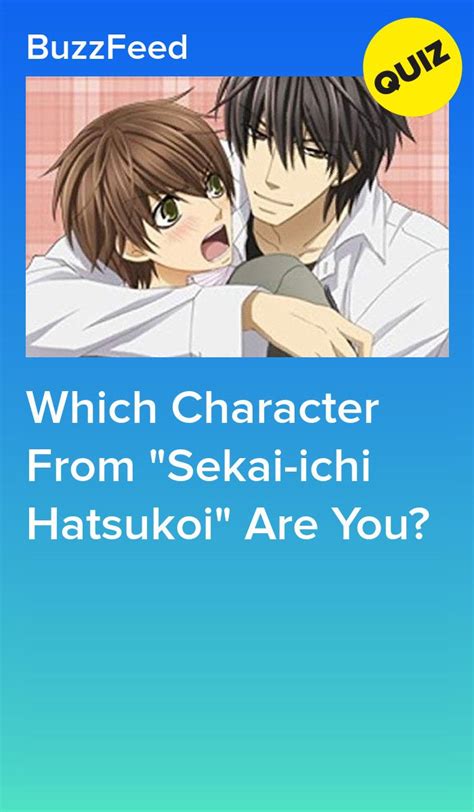 Pin On Sekaiichi Hatsukoi