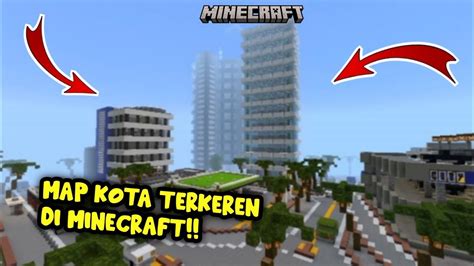 Menshowcase Map Kota Terkeren Di Minecraft Youtube