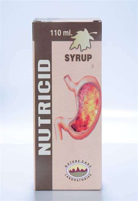 Medicine Nutricid Syrup 110ml For Personal Packaging Type Bottle At