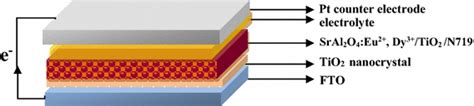 Schematic Representation Of The Dssc Download Scientific Diagram