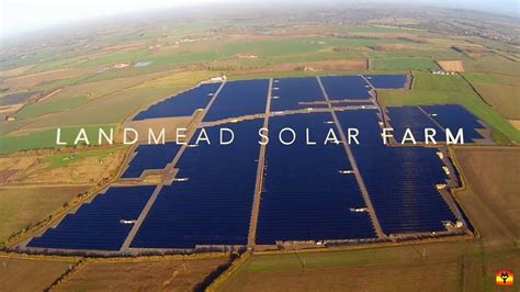 Construction Of Uks Largest Solar Farm In Oxfordshire