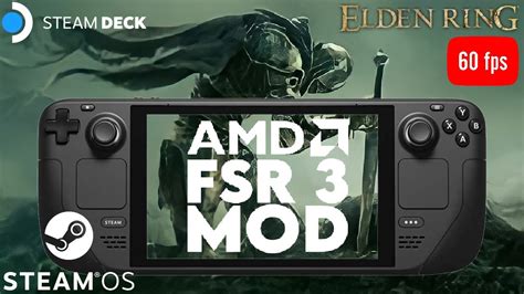 FSR 3 Mod Elden Ring Steam Deck By PureDark FSR3 Frame Generation Mod