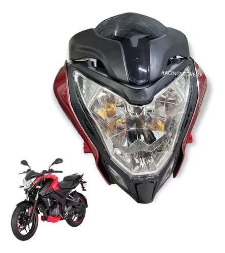 Faro Principal Completo Bajaj Pulsar Ns Color Rojo Env O Gratis