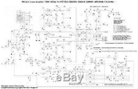 W Hf Linear Amplifier Board Mosfet X Vrf Hi Power