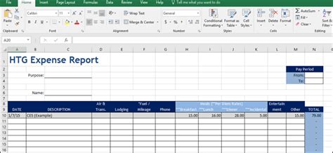 How To Create Custom Templates In Excel