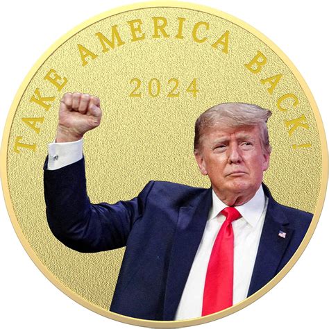 Amazon Donald Trump Challenge Coin 2024 Presidential Campaign