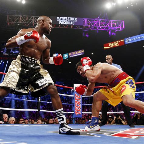 Vid Os Le Combat Du Si Cle Entre Mayweather Et Pacquiao En Images