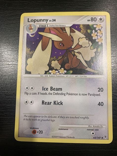 Lopunny 63 Prices Pokemon Supreme Victors Pokemon Cards