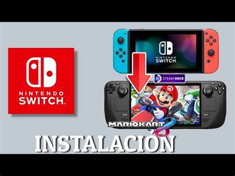 Como Jugar Nintendo Switch en STEAM DECK emulador YUZU fácil y rápido