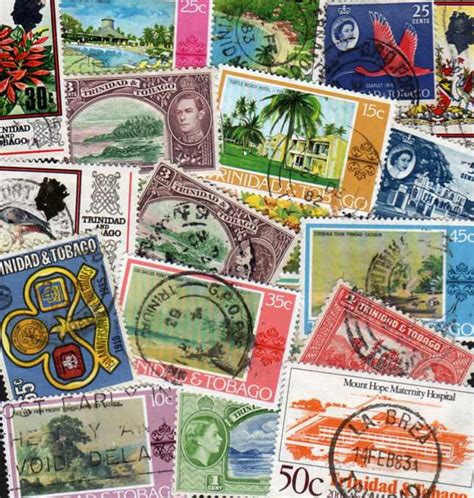 Trinidad Tobago Stamps20 Diff Trinidad Postage Etsy