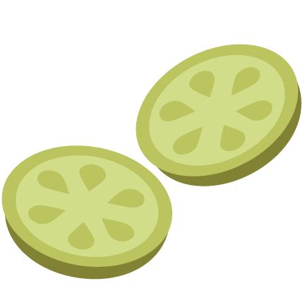 cucumber slice clip art 20 free Cliparts | Download images on ...