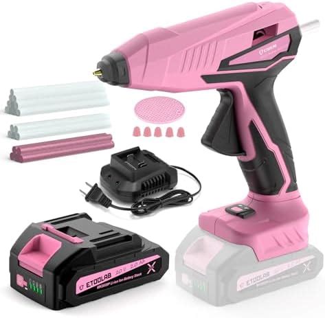 Amazon Cordless Hot Glue Gun For Craft With V Makita Battery Adjustable Temperatures