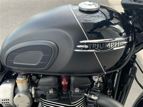 2023 Triumph Bonneville T120 Black Sapphire Black Matte Sapphire Black For Sale In Las Vegas Nv