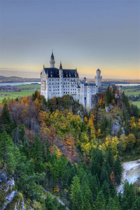 Castle Of Neuschwanstein Near Munich Stock Image Image Of