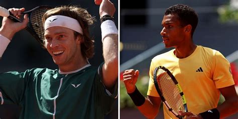 Madrid Open 2024 Mens Final Andrey Rublev Vs Felix Auger Aliassime