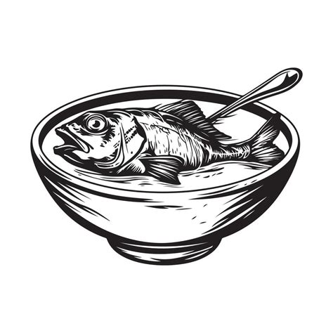 Fish Soup Images Illustration Of Fish Soup 41412137 Vector Art At