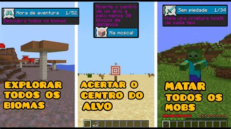 AS CONQUISTAS MAIS DIFÍCEIS DO MINECRAFT YouTube