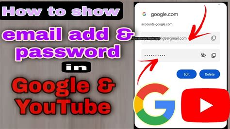 Paano Makikita O Malaman Ang Email Add At Password Sa Google Account
