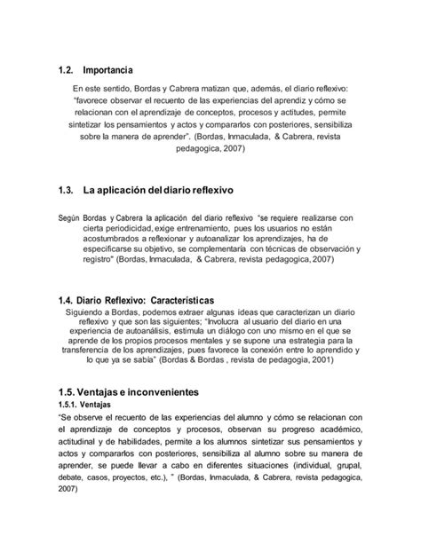 Diario Reflexivo Pdf