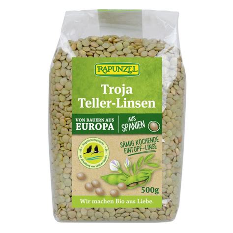 Rapunzel Troja Teller Linsen 500 G Shop Apotheke