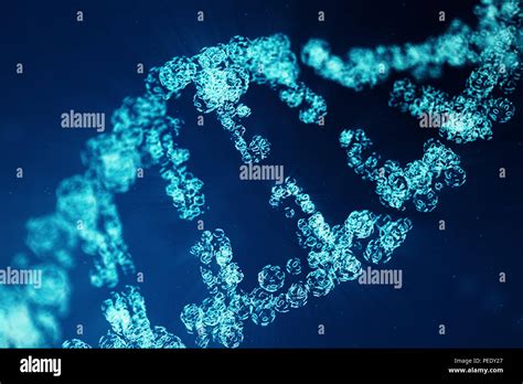 Estructura De La Mol Cula De Adn La Digital Concepto De C Digo