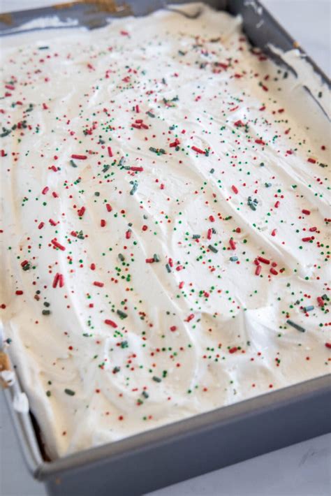 Christmas Poke Cake
