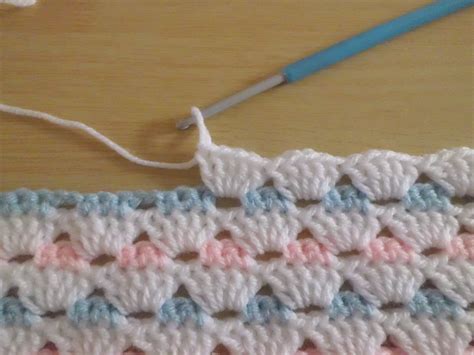 The Crochet Stitch Is Being Worked On