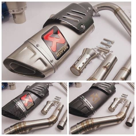 Jual Knalpot Import Akrapovic R M Evolution Line Full System R