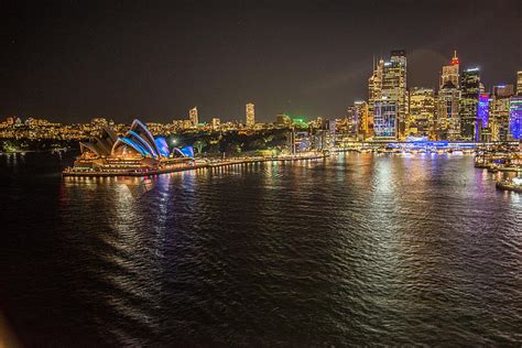 Royalty Free Photo Sydney Opera House Australia During Night Time