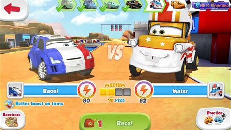 Cars 2 Fast As Lightning Raoul Caroule France Gameplay Youtube