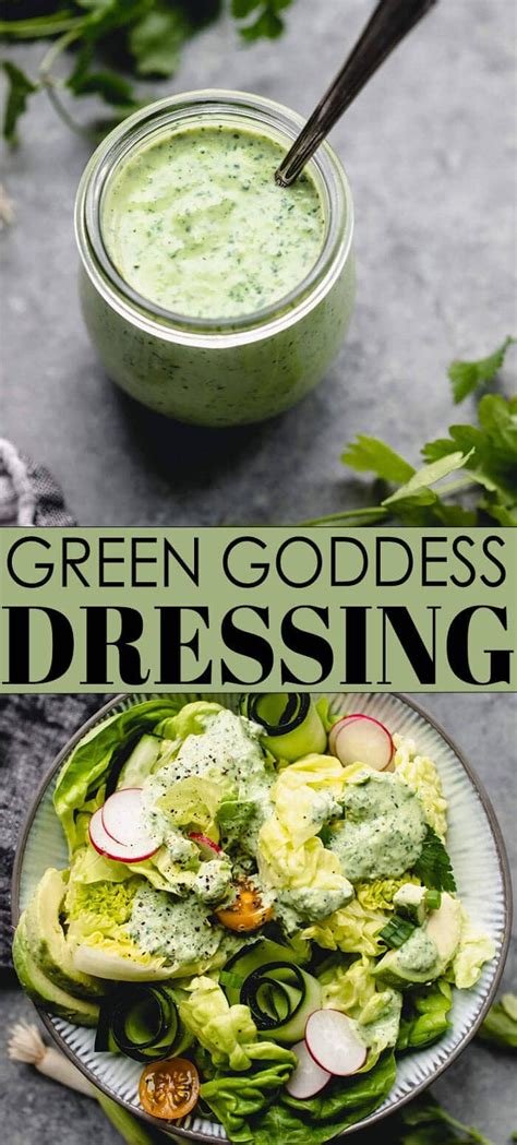 Green Goddess Dressing Recipe Easy Creamy