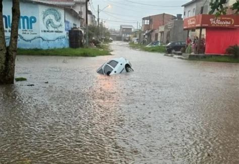 Temporal No Litoral De Sp O Maior J Registrado No Brasil