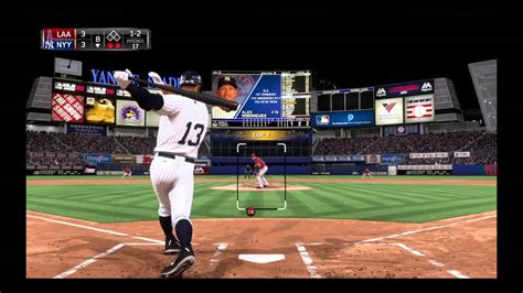 Mlb The Show Ps Gameplay Arod Reaches Hits Youtube