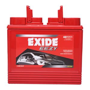 Exide Eezy Ey Battery For Car Suv Muv