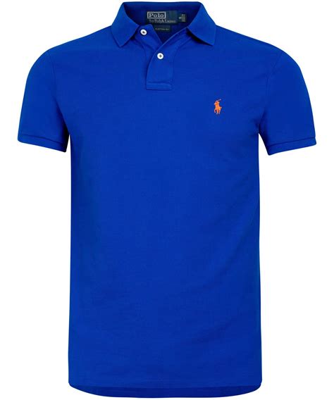 Polo Ralph Lauren Royal Blue Polo Shirt For Men Lyst Uk