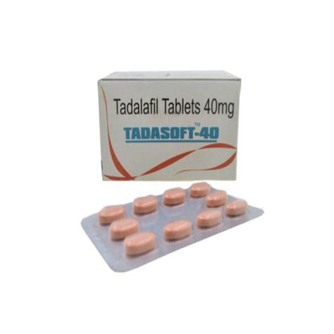 Buy TADASOFT 40MG 10 Tablets Online At GymPharmacy