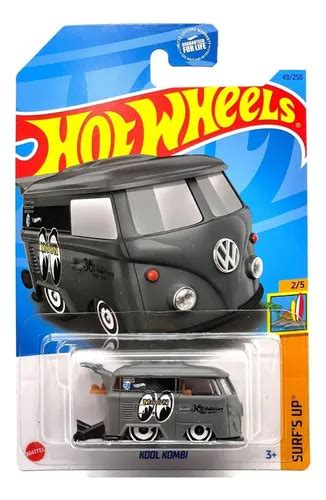 Hot Wheels Kool Kombi Cinza Surf S Up 2023 Moon Eyes Raro