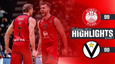 Olimpia Milano Virtus Bologna Highlights YouTube