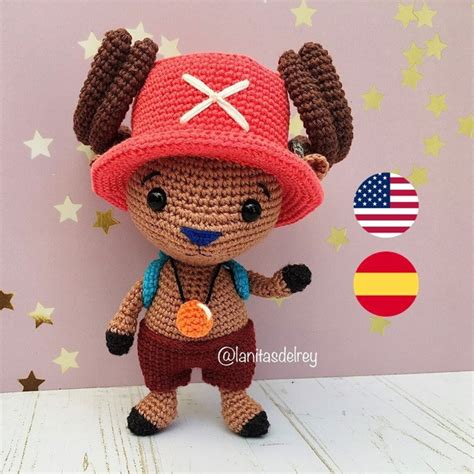 Chopper Amigurumi Pattern One Piece Eng Esp Etsy