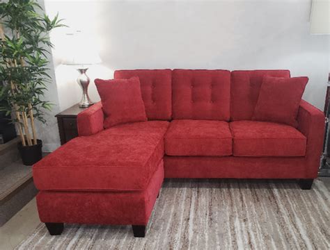 Yale Fabric Reversible Sectional Queen Sofa Bed Pallucci Furniture