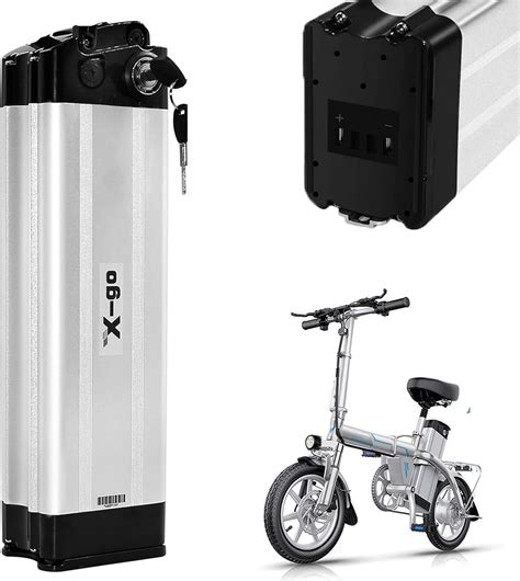 X go Batería de Bicicleta Eléctrica 36V 10AH Batería E Bike Litio 2 Pin