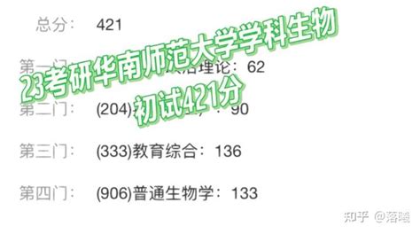 【23考研跨考一战上岸】传播学跨考华南师范大学学科生物 知乎