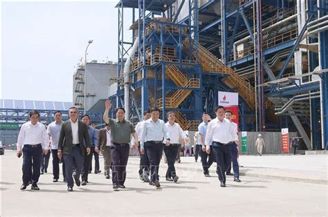 Pm Attends Inauguration Of Thai Binh Thermal Power Plant Vna Photos