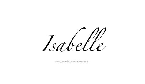 Isabelle Name