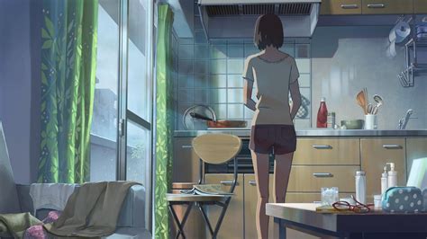 Makoto Shinkai Women Women Indoors Standing Anime The Garden Of