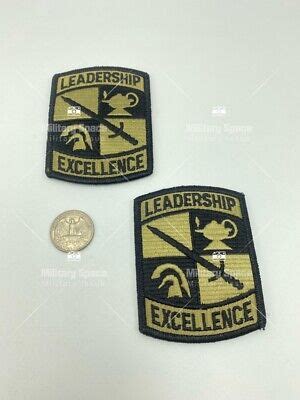 GENUINE U S ARMY ROTC PATCH LEADERSHIP EXCELLENCE EMBROIDERED ON