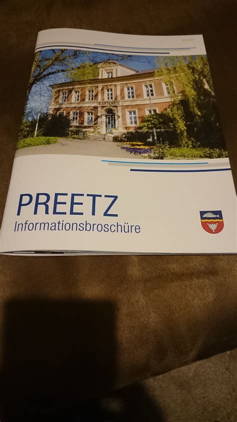 Eine neue Informationsbroschüre für Preetz Preetz Journal