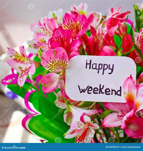 Happy Weekend Flowers