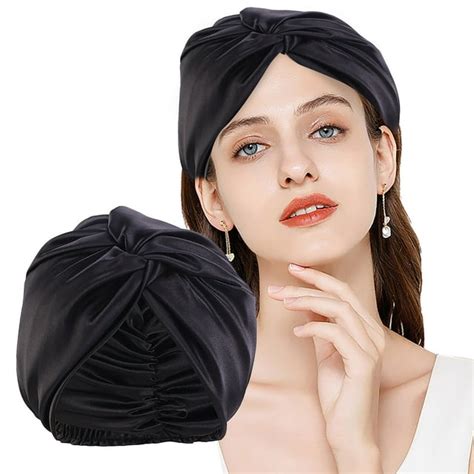 Satin Bonnet Silk Bonnet Sleep Cap For Women Extra Large Reversible