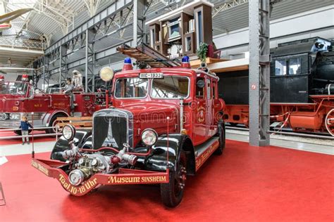 The Fire Magirus is a Beautiful Piece of History Adorning the Firefighting Equipment. Technical ...